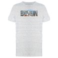 thumbnail image 2 of Boston City Word With Photo T-Shirt Men -Image by Shutterstock, Male Medium, 2 of 3