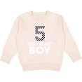 thumbnail image 2 of Inktastic 5th Birthday Boy Checkered Racing Theme Toddler Sweatshirt, 2 of 4