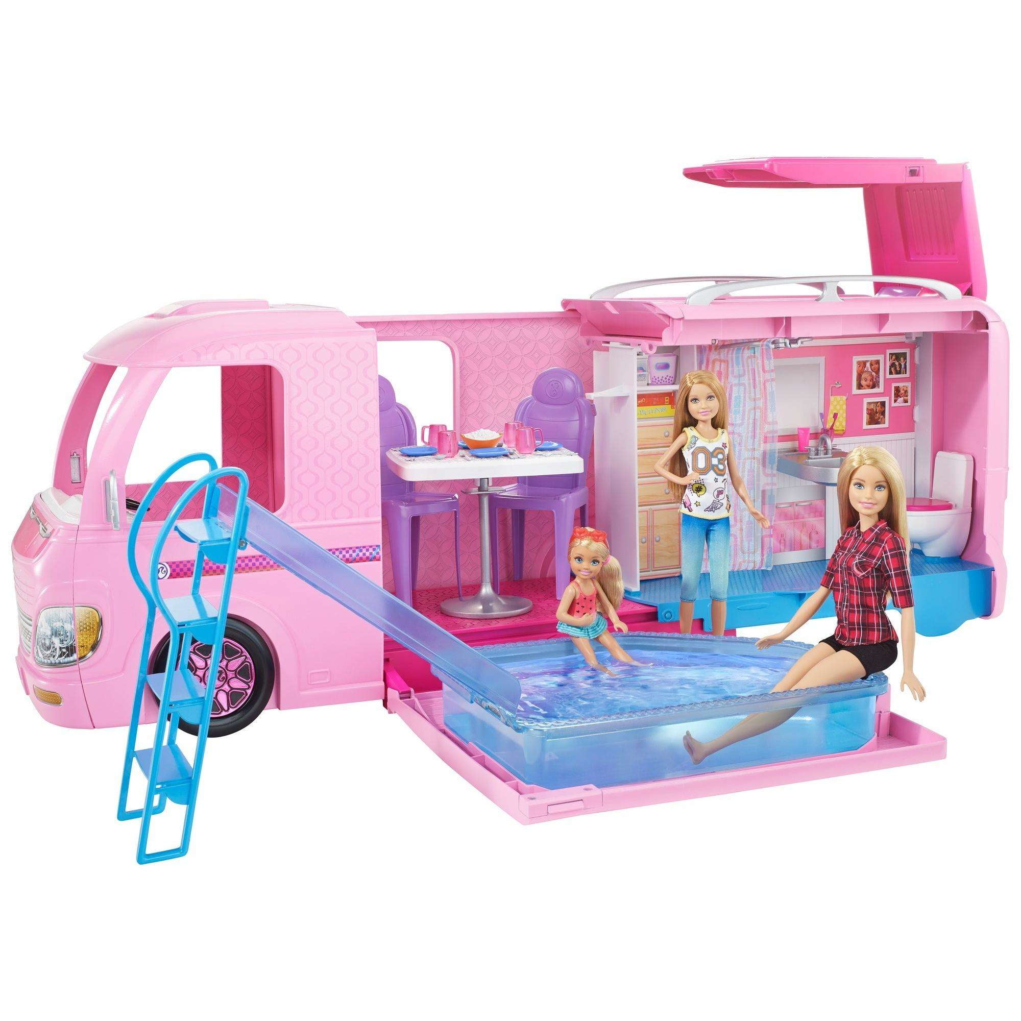 barbie camper van best price