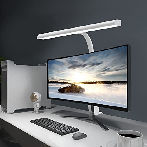 Led Desk Lamp With Clamp Beigaon 10w Architect Task Table For Home Office Computer Monitor Light Adjustable Color Brightness Drawing Lamps Crafting Sewing Hobby Workbench White Com Led Desk Lamp With Clamp Beigaon 10w, Led Computer Desk Lamp