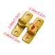 thumbnail image 3 of Traba de metal de 90 grados con cerradura giratoria de aleación para puertas de granero, gabinetes, ventanas, cobertizos y puertas de vehículos recreativos, incluye kit de instalación., 3 of 9
