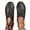 Black, variant on Lovskoo Womens Plus Size Comfort Flats Round Toe Lace Up Soft Sole Breathable Walking Shoes