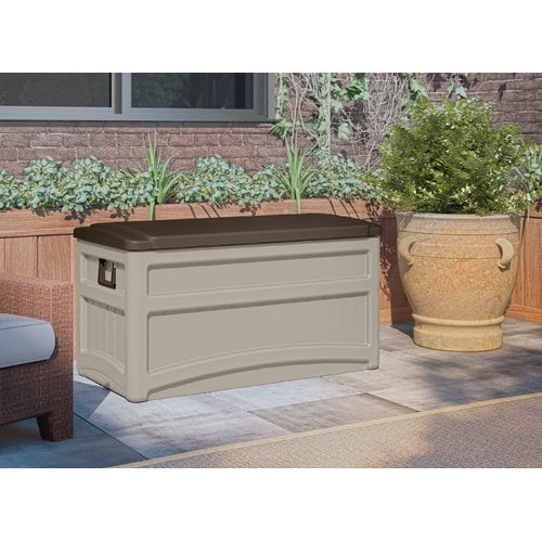 Suncast 73 Gallon Resin Deck Box by Suncast