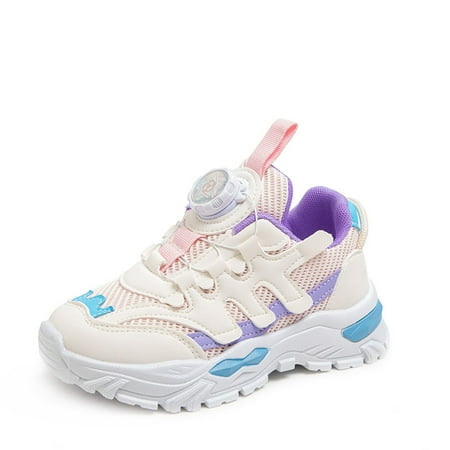 

Engtoy boys girls sports shoes for Kids Breathable Lightweight spring autumn Child Basketball Shoes Running Shoes Fashion Little/Big Kids