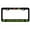 Black/Lime Green, variant on Cavalier King Charles Spaniel Style Dog Metal License Plate Frame Personalized/Car Accessories Car Tag Holder Cover (Chrome/Black)