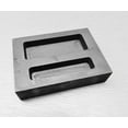 thumbnail image 5 of Graphite Ingot Mold 2 Pockets 1/2oz & 1oz Capacity Melting Scrap Gold Make Bars, 5 of 7