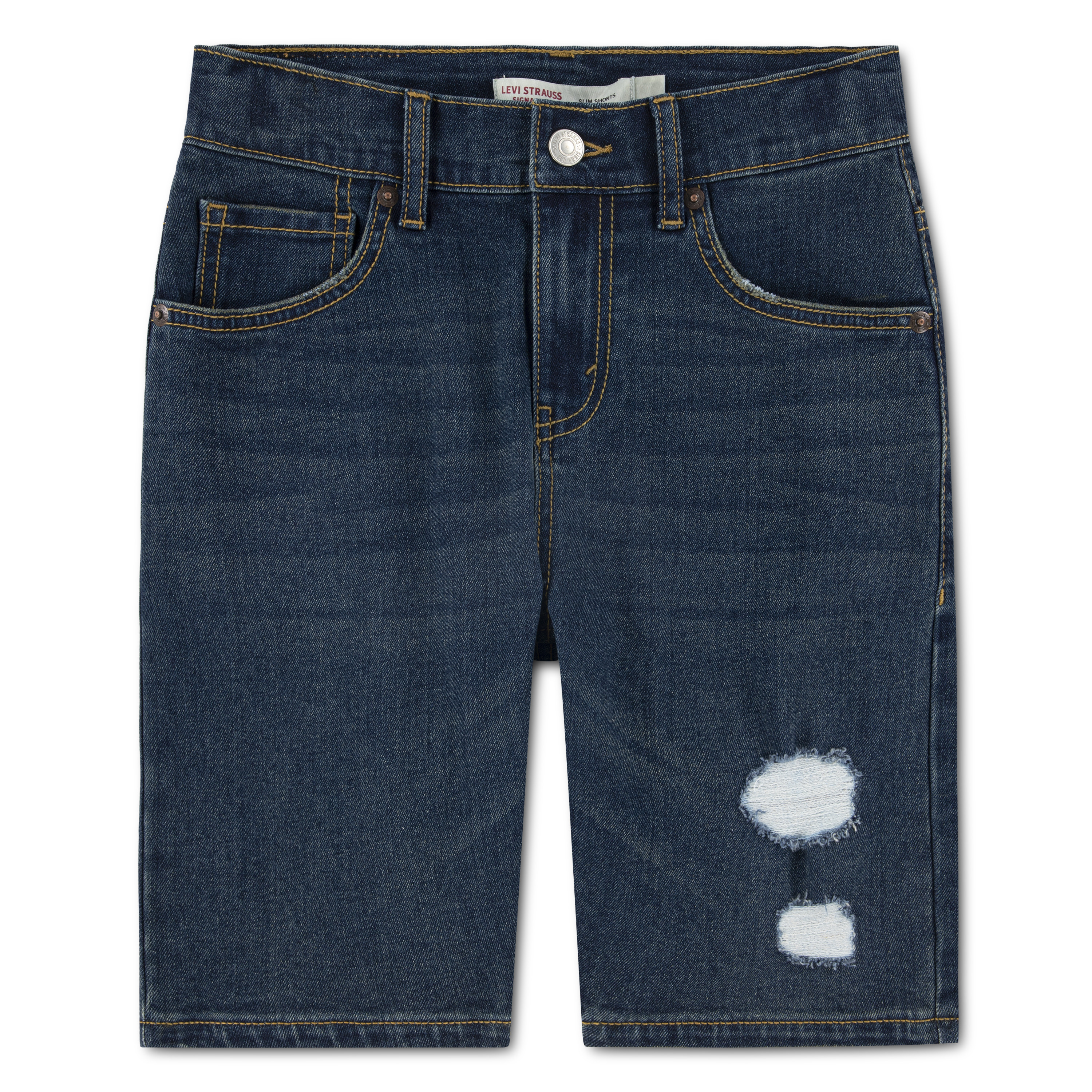 Levi Strauss Signature Boys Slim Fit Denim Shorts, Sizes 4-18