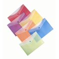 thumbnail image 2 of Filexec 50002-1597 1597, 2 Tone, Poly Envelope, Snap Button, Letter Size, Set of 12 in 6 Asst. Colors, 2 Ea Blueberry, Strawberry, Grape, Lime, Lemon, Tangerine, 2 of 3