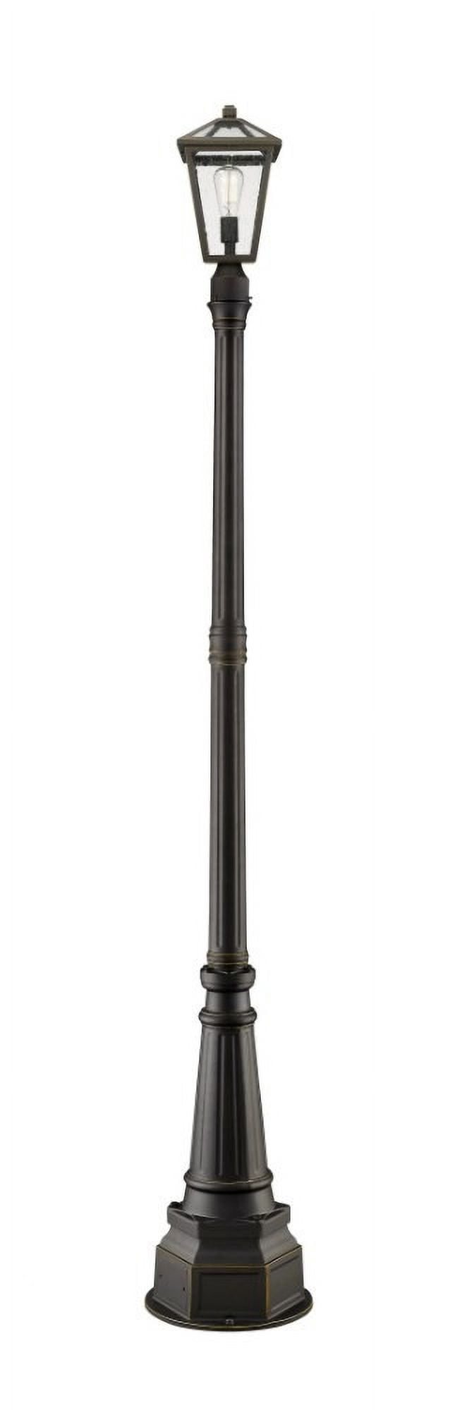 1 Light Outdoor Post Mount Lantern In Traditional Style 14.75 Inches Wide By 96.75 Inches High Z-Lite 579Phmr-564P-Orb