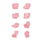 thumbnail image 1 of KAKOWELY moldes con forma de animales para galletas, moldes 3D para hornear galletas, adorables moldes DIY, 1 of 4