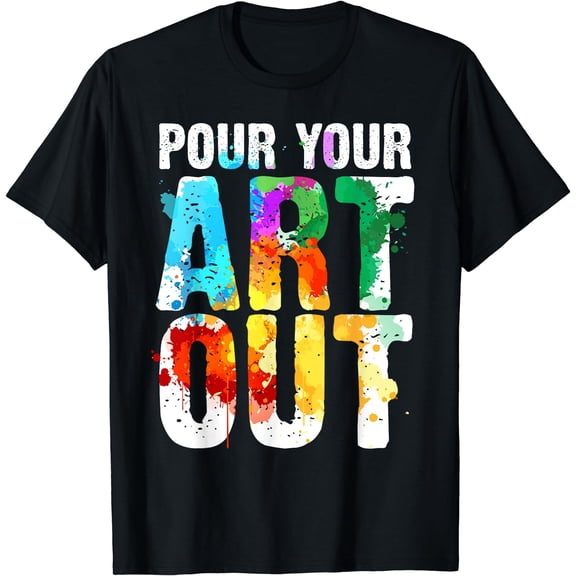 Cool Artist For Men Women Painter Art Teacher Paint Artists T-Shirt