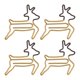 thumbnail image 3 of Clips De Papel Con Forma, 100 Piezas Clips De Papel Portátiles Ligeros Para Documentos, 3 of 7