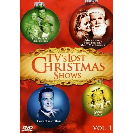 TV's Lost Christmas Shows 1 (DVD) (Best Christmas Tv Shows)