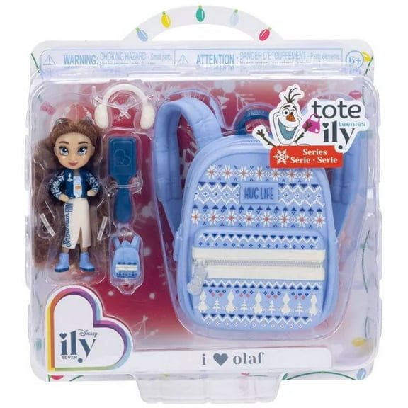 Disney Tote Ily Teenies Holiday I Love Olaf Mini Doll