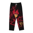 thumbnail image 4 of Hazbin Hotel Alastor Women's Pajama Pants Lounge Daily Novelty Cozy Sleep Bottoms Pants Sleepwear With Pockets, 4 of 8