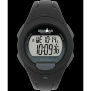 ساعة رياضية من الرجال من Timex 10 أسود / رمادي 40 مم ، حزام من الراتنج