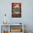 thumbnail image 4 of Retro Montreal Mount Royal Poster Vintage Canadian City Tourism Art for Walls Print Poster, 4 of 8