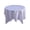 Purple, variant on Blue Blue Solid Color Round Tablecloth For Dining Table Home Holiday Party Decoration Elegant Style