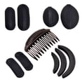 thumbnail image 1 of 1 juego de 10 esponjas para dar volumen al cabello, almohadillas esponjosas para peinar el cabello., 1 of 6