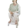 thumbnail image 5 of PEACNNG Toilet stool household pedal plastic folding thickened squat stool stool squat artifact toilet foot stool wholesale, 5 of 5