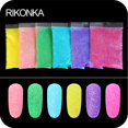 thumbnail image 3 of Purpurina colorida para decoración de uñas, polvo de azúcar holográfico, decoraciones para manicura, esmalte de Gel UV, 10g por bolsa, 3 of 4