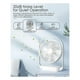 thumbnail image 3 of Desk Fan,Small Fan Quiet, USB Fan with Night Light, Table Fan Electric Rechargeable Desktop Fan for Bedroom Office-, 3 of 5