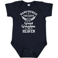 thumbnail image 3 of Inktastic Handpicked for Earth by My Great Grandpa in Heaven Boys or Girls Baby Bodysuit, 3 of 5