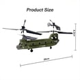 thumbnail image 2 of Helicóptero RC S026H Doble Hélice Avión de Transporte de Fija Avión Rc Control Remoto Juguetes Regalo para Niños, 2 of 5