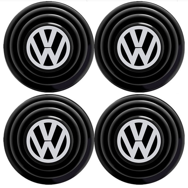 4/812 Pzs Pegatinas De Silicona A Prueba De Golpes Para Puerta De Coche Volkswagen Jetta Vento Tiguan Gol Polo Escarabajo Golf Passat Accesorios huangjie unisex
