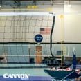 thumbnail image 3 of Cannon Sports Volleyball Net - Durable Indoor Outdoor Net (30 FT Length x 3 FT High) for Recreational, Backyard, Gymnasium, & Beach Play - Pro Quality 2mm Braided Rope Cable - Easy Setup, 3 of 6