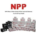 thumbnail image 5 of NPP 12V 9Ah (F1, 4Pcs) 12 Volt 9 amp SLA Sealed Lead Acid Rechargeable Battery with F1 Terminals Replace Verizon FiOS GT12080-HG,PS-1290, 5 of 5