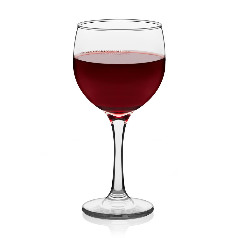 Libbey Claret Red Wine Glasses, Set of 8