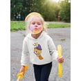thumbnail image 2 of Cute Shiba Witch Costume Hoodie Toddler -Image by Shutterstock,  5 Toddler, 2 of 4