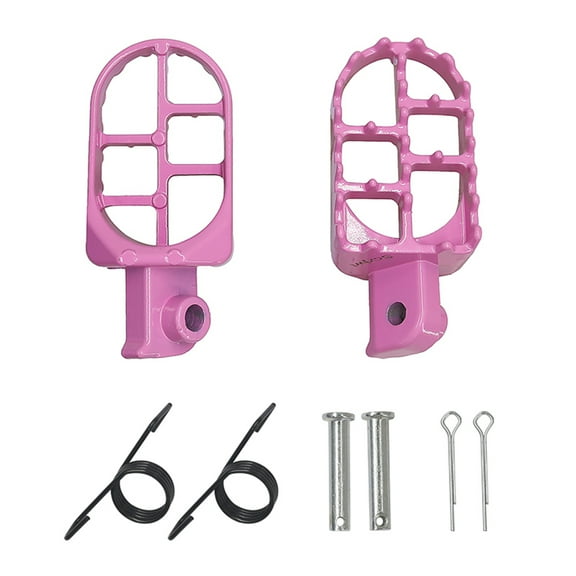 Motorcycle Foot Pegs Rests Footpegs For Yamaha PW50 80 TW200 for XR50R CRF50 CRF70 CRF80 CRF100F Motorbike Chinese Dirt Pit Bike