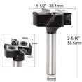thumbnail image 4 of Yeacher Tungsten Steel High Hardness Milling Facer Carbide Insert High Efficiency Facing Cutter Accessory Quick Cutting Tool Set, 4 of 5