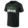 thumbnail image 2 of Men's  Black Milwaukee Bucks Core Hometown Launch T-Shirt, 2 of 3