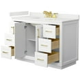 thumbnail image 7 of Wyndham Collection Wcf292948s-Qtz-Us3mxx Miranda 48" Free Standing Single Basin Vanity Set, 7 of 7