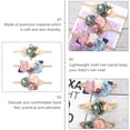thumbnail image 3 of HORIALENCE 3Set Headbands for Toddlers Baby Flower Headbands Cloth Wear, 3 of 8