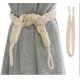thumbnail image 1 of Paquete de 2 alzapaños de algodón para cortinas, hebilla decorativa de algodón tejido para cortinas, alzapaños para ventanas, dormitorios, cafeterías y salas de recepción - Cáñamo, 1 of 5