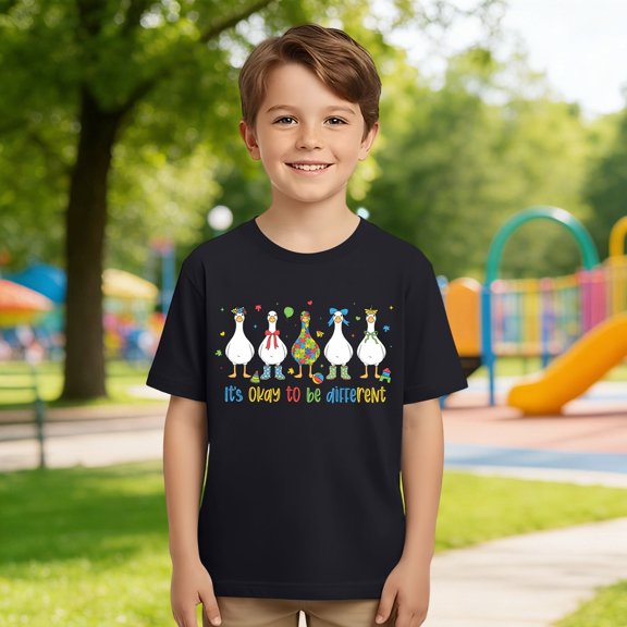 Girls Shirts Comfort Cute and Letter Print Short Sleeve Round Neck Top Girls Tops Black 2-3Y
