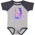 thumbnail image 3 of Inktastic 1st Birthday Mermaid Tail Boys or Girls Baby Bodysuit, 3 of 5
