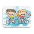 thumbnail image 3 of Children by Bike Diatomaceous Earth Water Absorbent Mat, Anti-Slip Rubber Backing, 19.7" x 15.7", 3 of 11