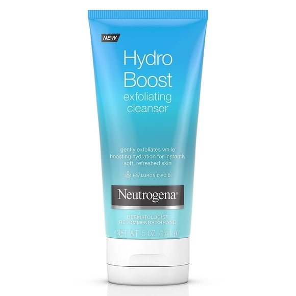 Exfoliante facial Neutrogena Hydro Boost con ácido glicólico y ácido hialurónico 147 ml