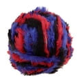 thumbnail image 3 of DIY Polyester Chunky Yarn Super Soft For Knitting Roving Crocheting 32 Meters/Skein Red Black, 3 of 7