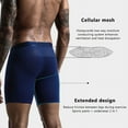 thumbnail image 4 of Compression Shorts Men Gym Shorts Compression Underwear Shorts Running Short Sport Training Quick-Drying Bottoms Gray XXL, 4 of 6