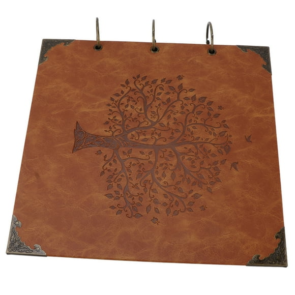 Loose Leaf Photo Album, Retro Appearance Use Easily Retro Loose Leaf Album Collect Memories Ideal Gift For Gifts For Souvenirs