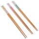 thumbnail image 3 of GOOHOCHY Juego de 3 pares de palillos japoneses decorativos de madera, reutilizables, con puntas puntiagudas, de madera natural, antideslizantes, para cocinar, comer y disfrutar en familia., 3 of 8