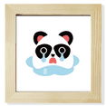 thumbnail image 1 of La pobre cara de panda. Pantalla de escritorio de pared de fotograma cuadrado, 1 of 4