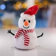 thumbnail image 6 of nvzhuang Reversible Christmas Plush Toy Double-Sided Santa Snowman Stuffed Animal Flip Doll for Kids Adults, 6 of 8