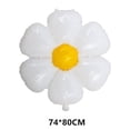 thumbnail image 1 of Globo de papel de aluminio con forma de girasol, decoración de fiesta, cumpleaños, boda, Pascua, Halloween, navidad, 1 of 4